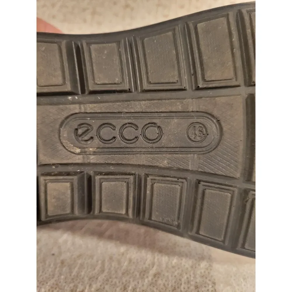 Ecco Men's‎ Howell Comfort Shoes Black Oxford Lace Up Leather Size  EUR 46 US 12